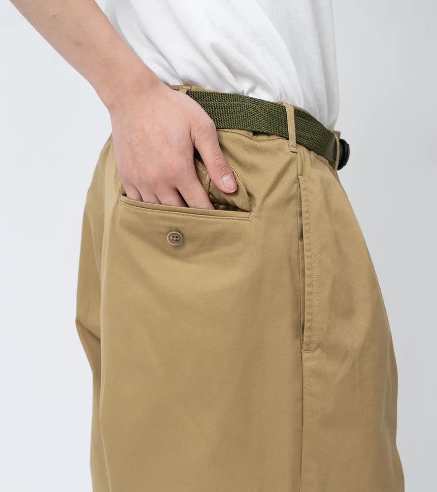 nanamica / DOUBLE PLEAT CHINO PANTS (S24FC054)