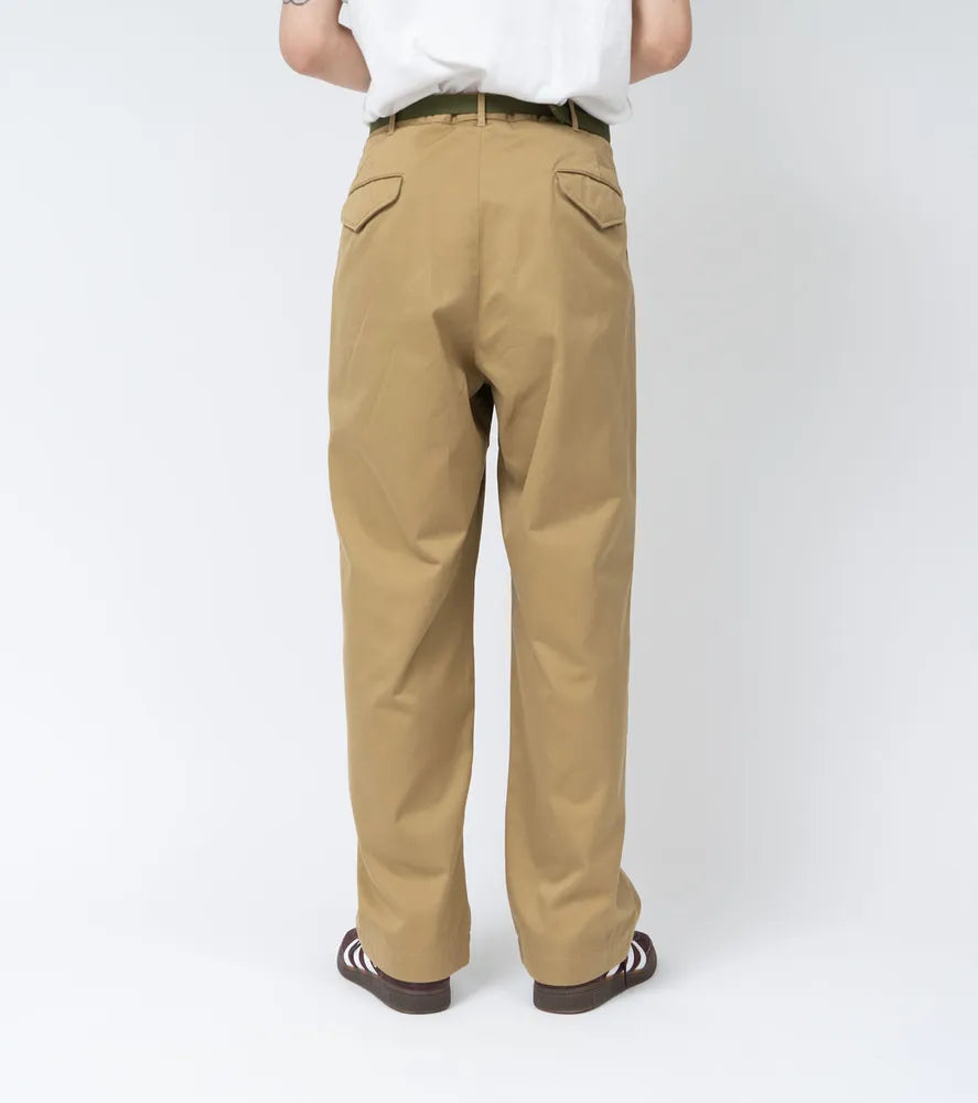 nanamica / DOUBLE PLEAT CHINO PANTS (S24FC054)