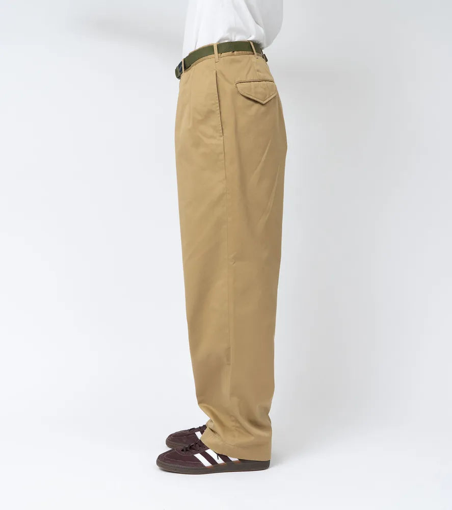 nanamica / DOUBLE PLEAT CHINO PANTS (S24FC054)