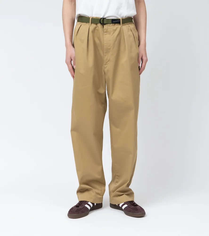 nanamica / DOUBLE PLEAT CHINO PANTS (S24FC054)