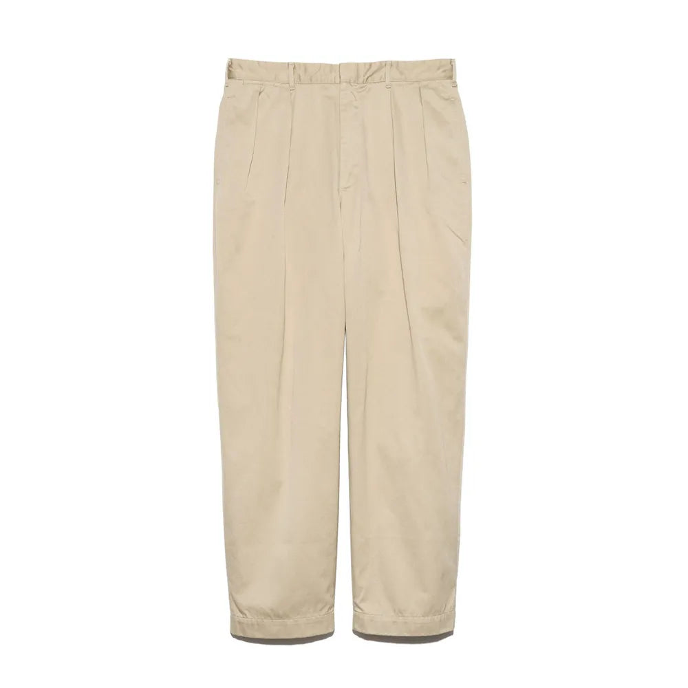 nanamica の D PLEAT CHINO PANTS (S24FC054)