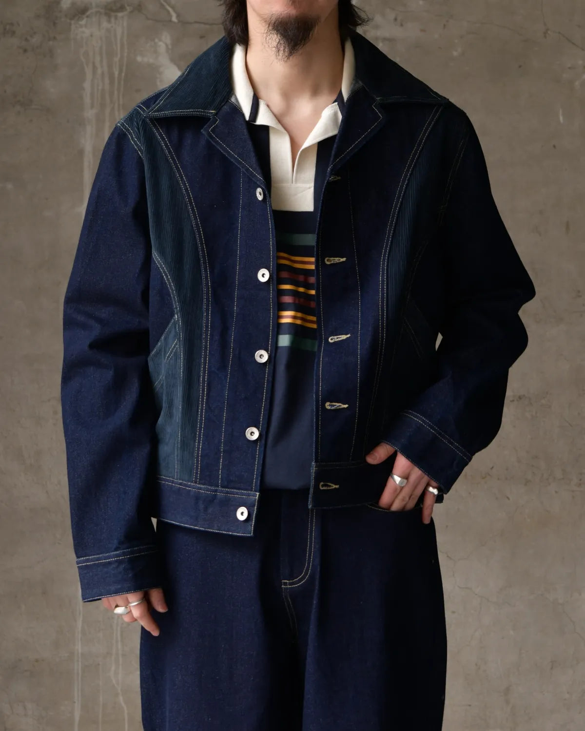 NICHOLAS DALEY / REBEL JACKET (ND-SS26-RBJ-DNM)