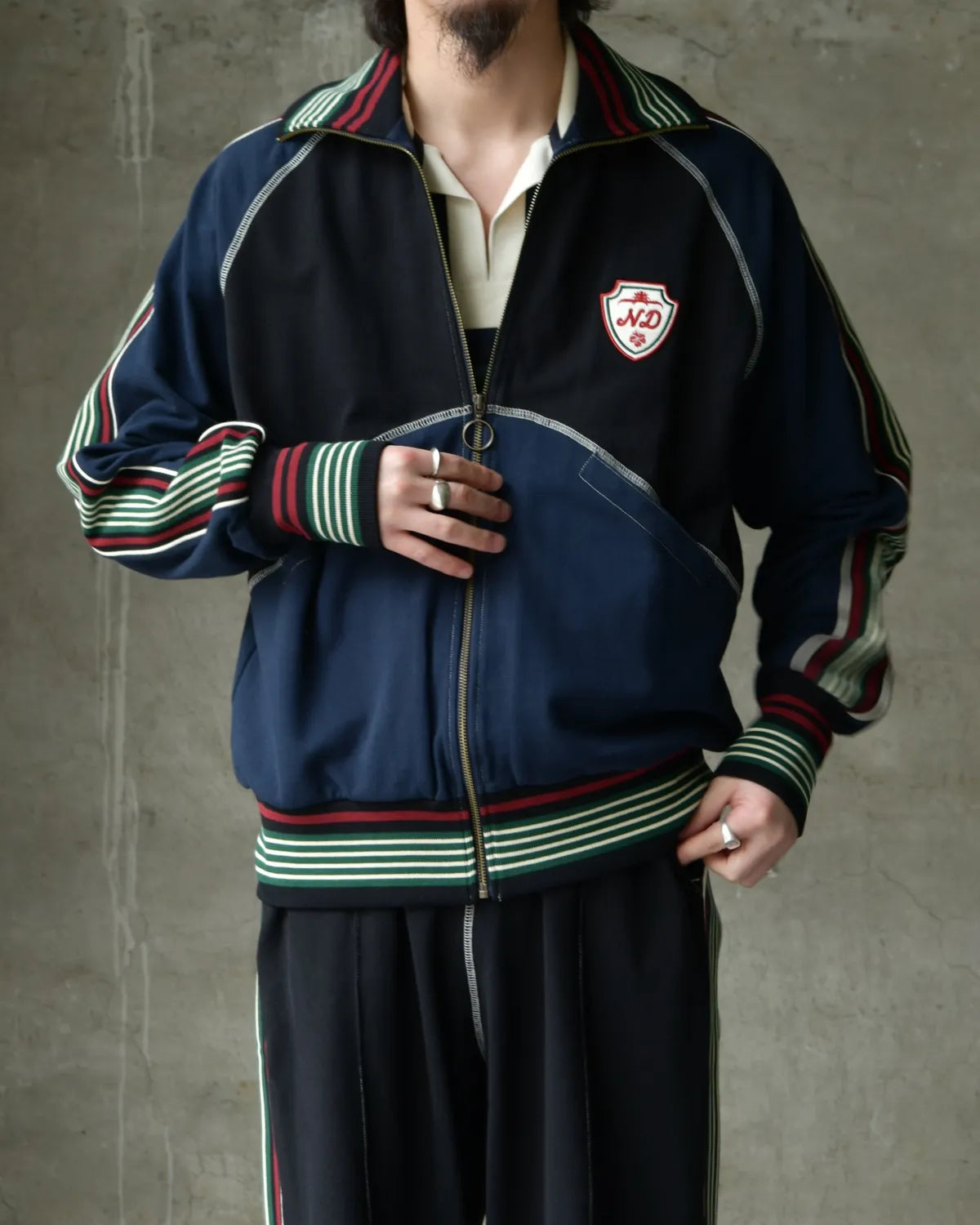 NICHOLAS DALEY / TRACK TOP (ND-SS26-TRT-CTP)