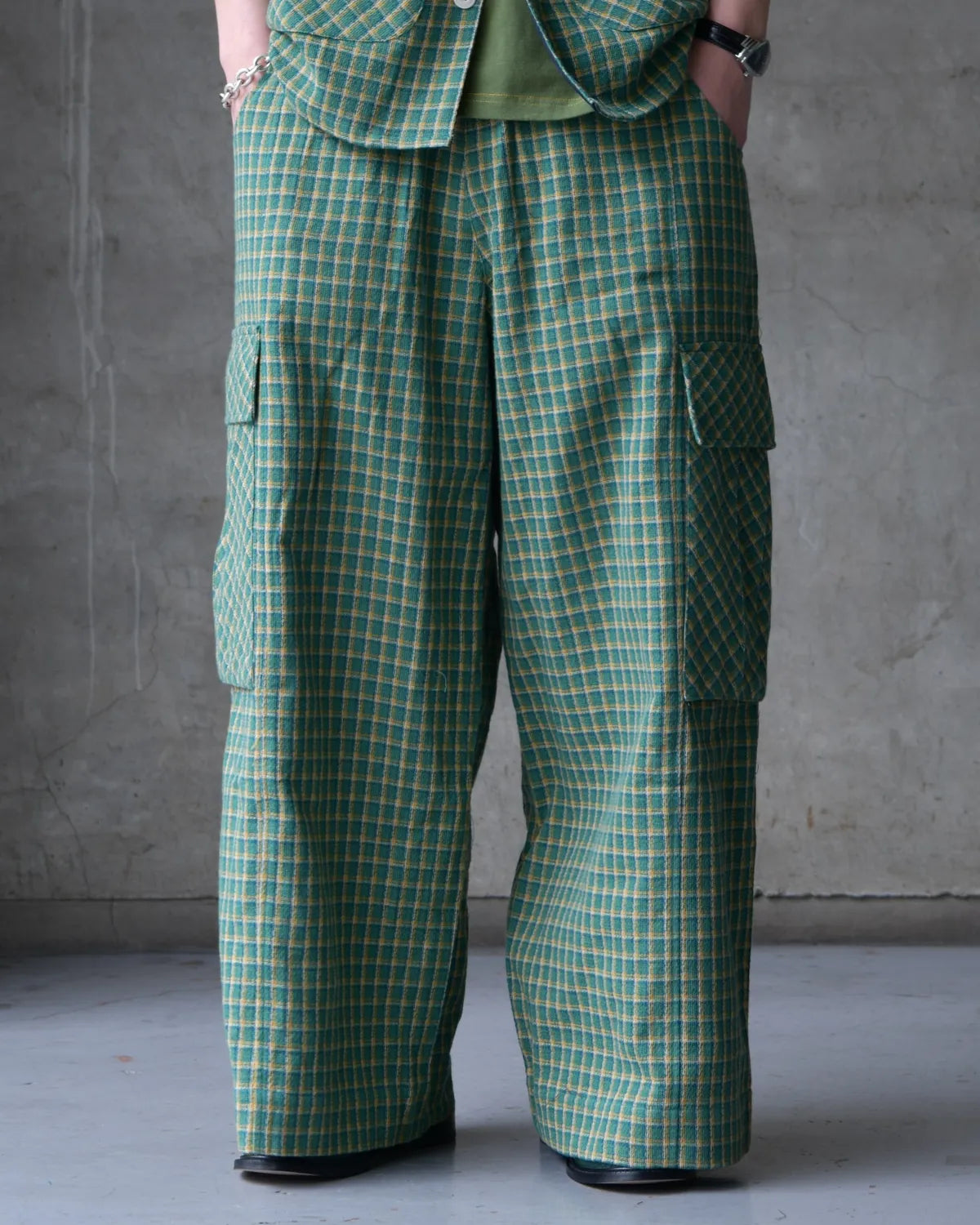 NICHOLAS DALEY / WIDE LEG CARGO PANTS (ND-SS26-WCP-DFC)