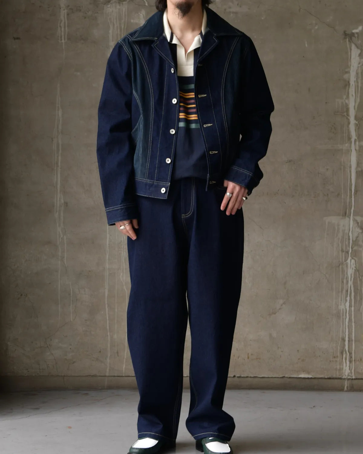 NICHOLAS DALEY / REBEL JACKET (ND-SS26-RBJ-DNM)