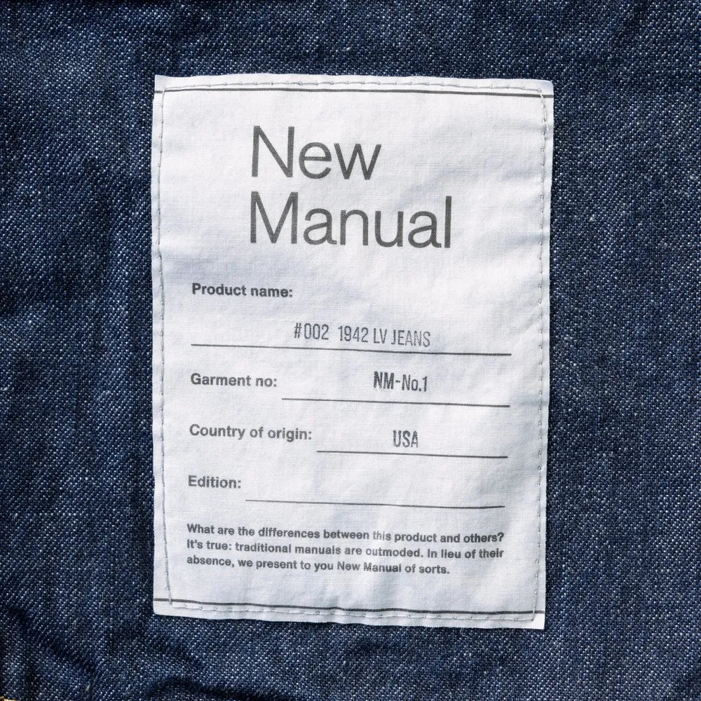 New Manual / #002 1942LV JEANS