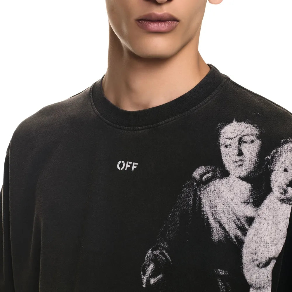 Off-White™ / BLURRED MARY SKATE S/S TEE (OMAF24-TRW0026)