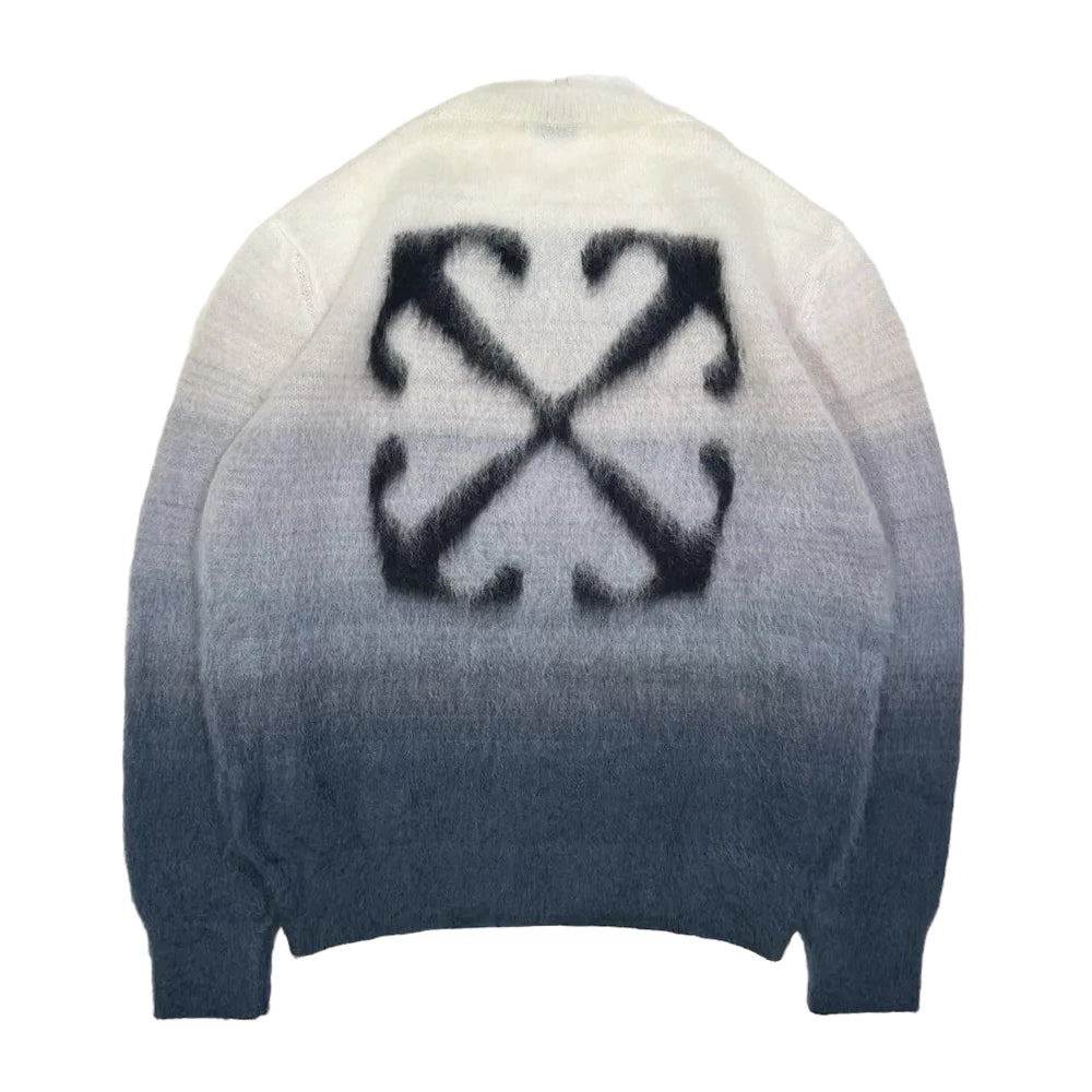 Off-White™ / MOHAIR ARROW GRAD KNIT CREWNECK (OMHF24-RTW0315)