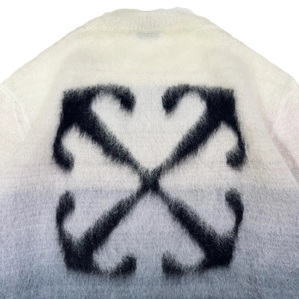 Off-White™ / MOHAIR ARROW GRAD KNIT CREWNECK (OMHF24-RTW0315)