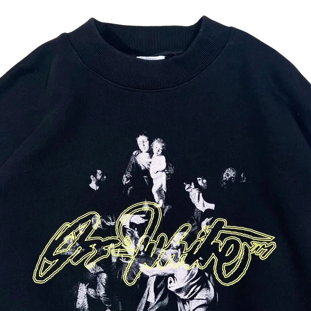 Off-White™ / SCRIPT MARY SKATE CREWNECK (OMBF24-RTW0088)