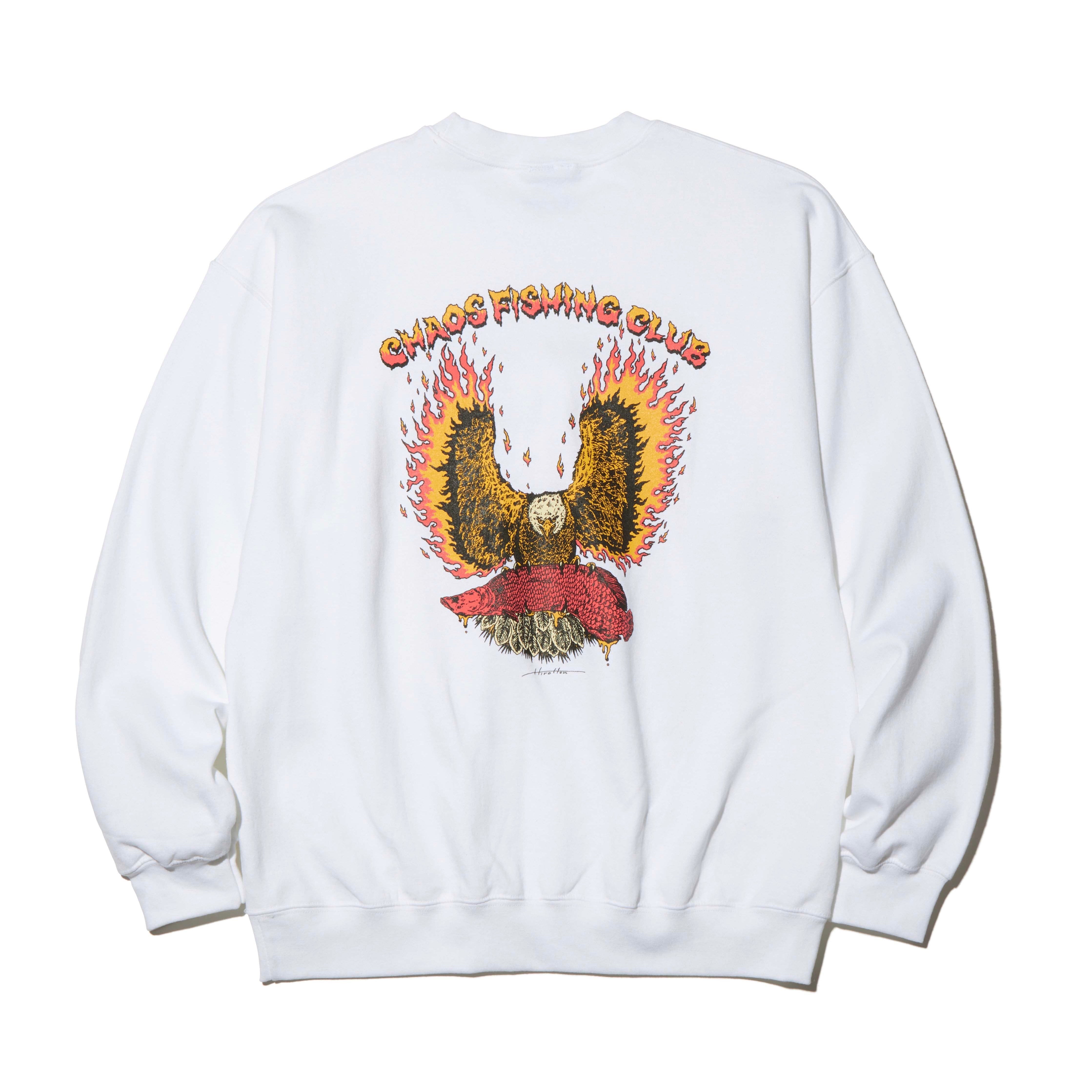 Chaos Fishing Club / EVIL FLAME CREWNECK L/S