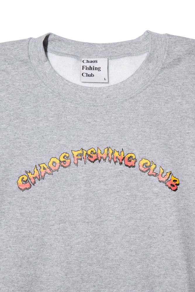 Chaos Fishing Club / EVIL FLAME CREWNECK L/S | Official mail order