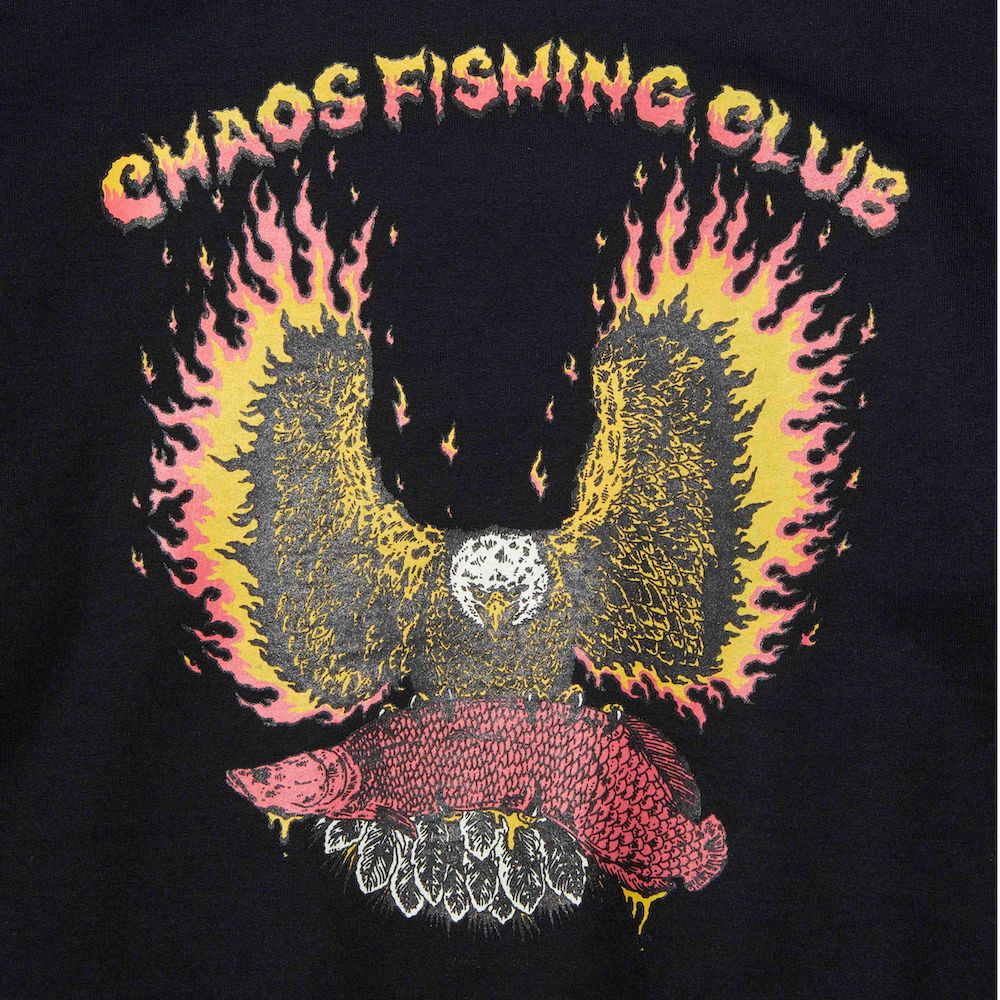 Chaos Fishing Club / EVIL FLAME CREWNECK  L/S