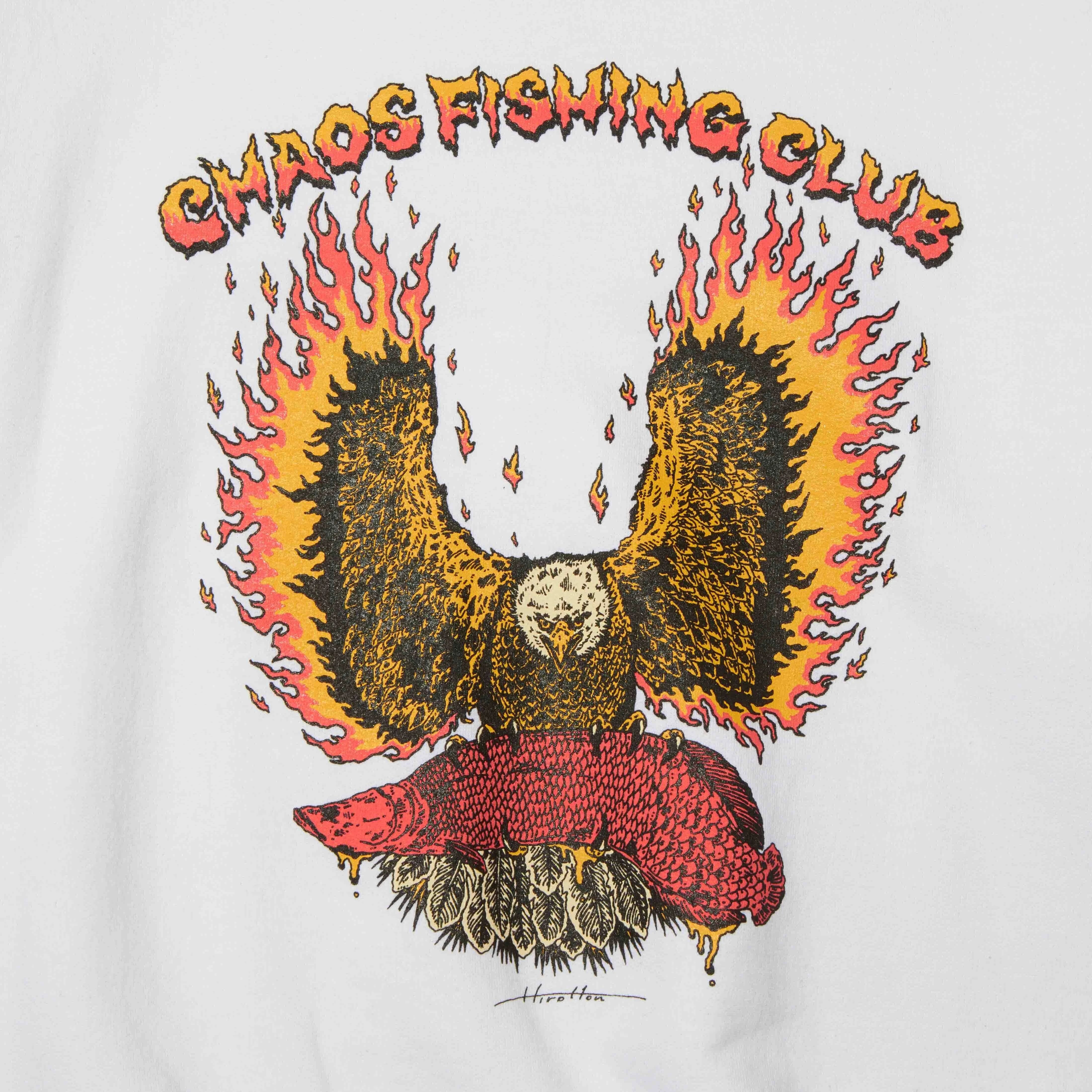 Chaos Fishing Club / EVIL FLAME CREWNECK  L/S