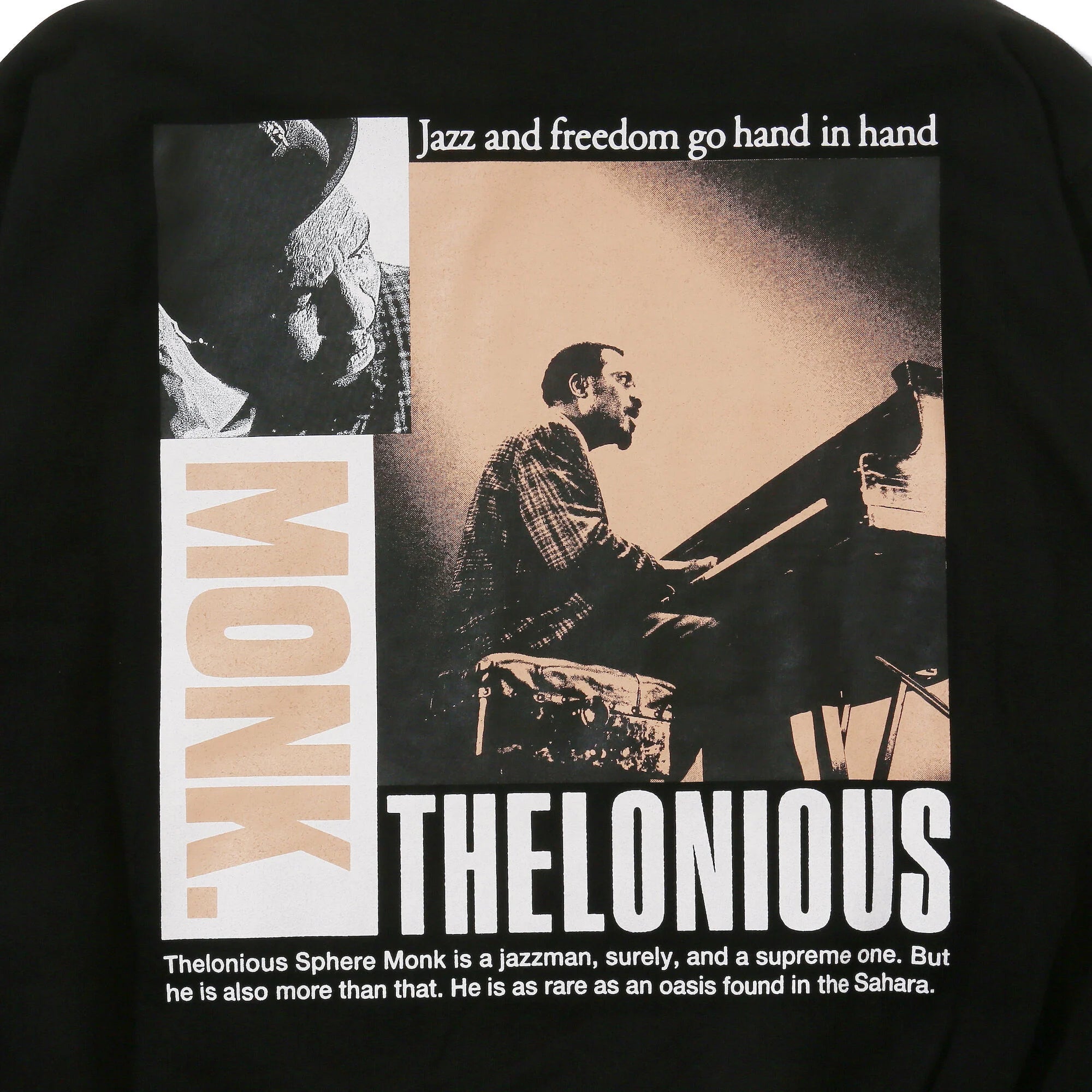 CITY COUNTRY CITY / COTTON HOODIE THELONIOUS MONK PISNOCOMPOSER