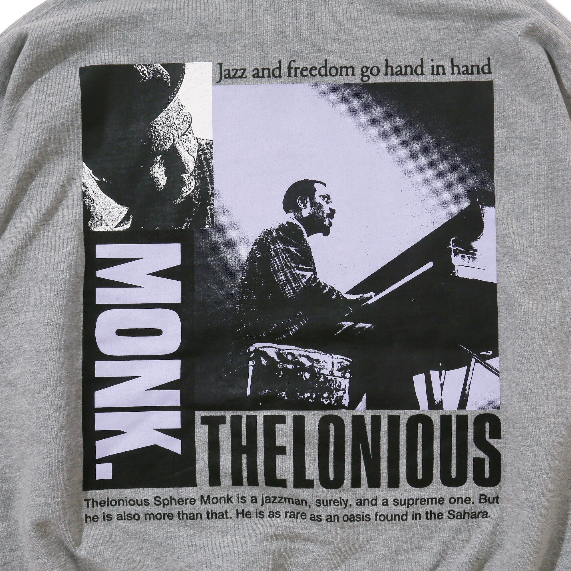 CITY COUNTRY CITY / COTTON HOODIE THELONIOUS MONK PISNOCOMPOSER