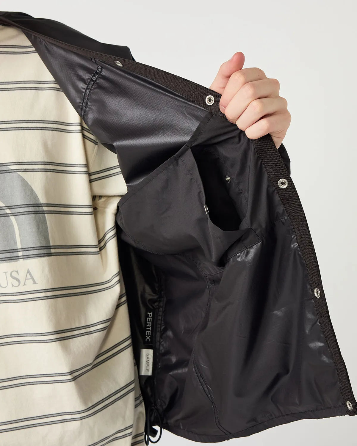 THE NORTH FACE PURPLE LABEL / PERTEX QUANTUM Mountain Wind Cardigan (N26SA054)