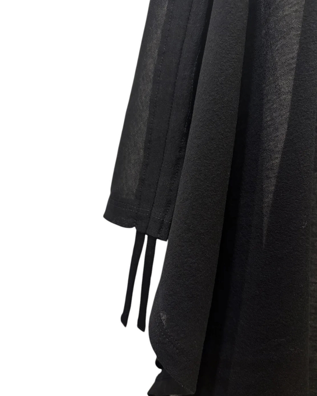 PHEENY / Sheer Jersey Gathered Shoulder Top (PS26-CS23)