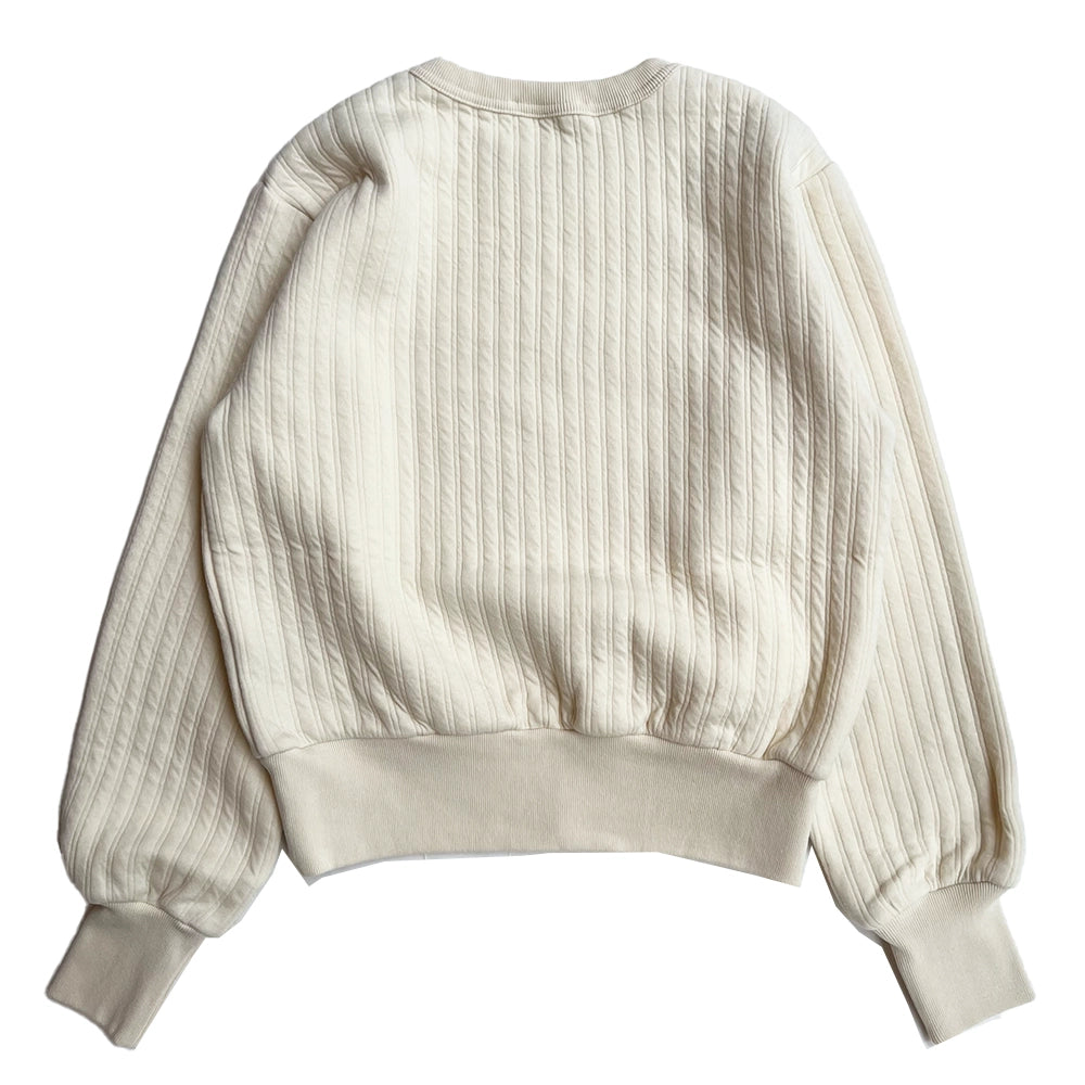 PHEENY / Quilt like jersey pullover　