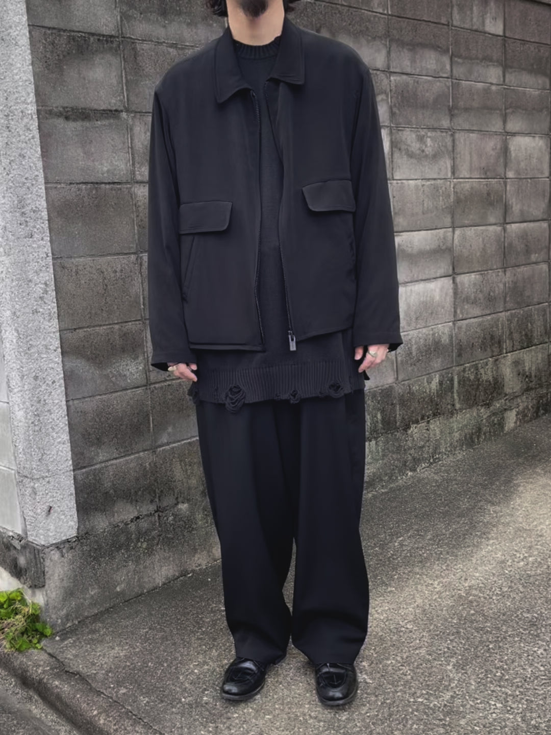 YOHJI YAMAMOTO の BLOUSON (HP-Y02-500-1)