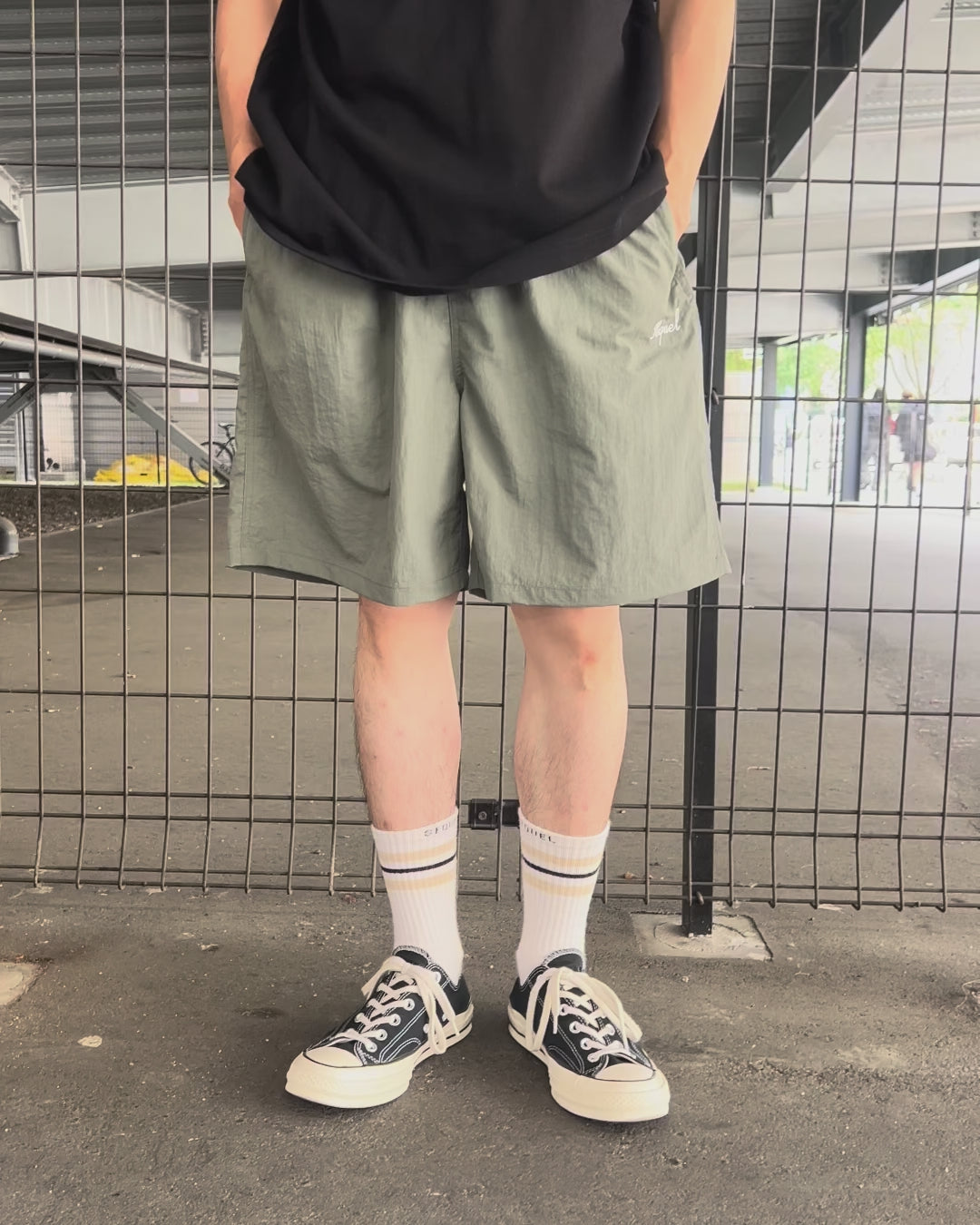 シークエル　SQ-24SS-SP-04 EASY SHORTS ブラック SEQUEL(シークエル) / EASY SHORTS NAVY | 公式通販・JACK in
