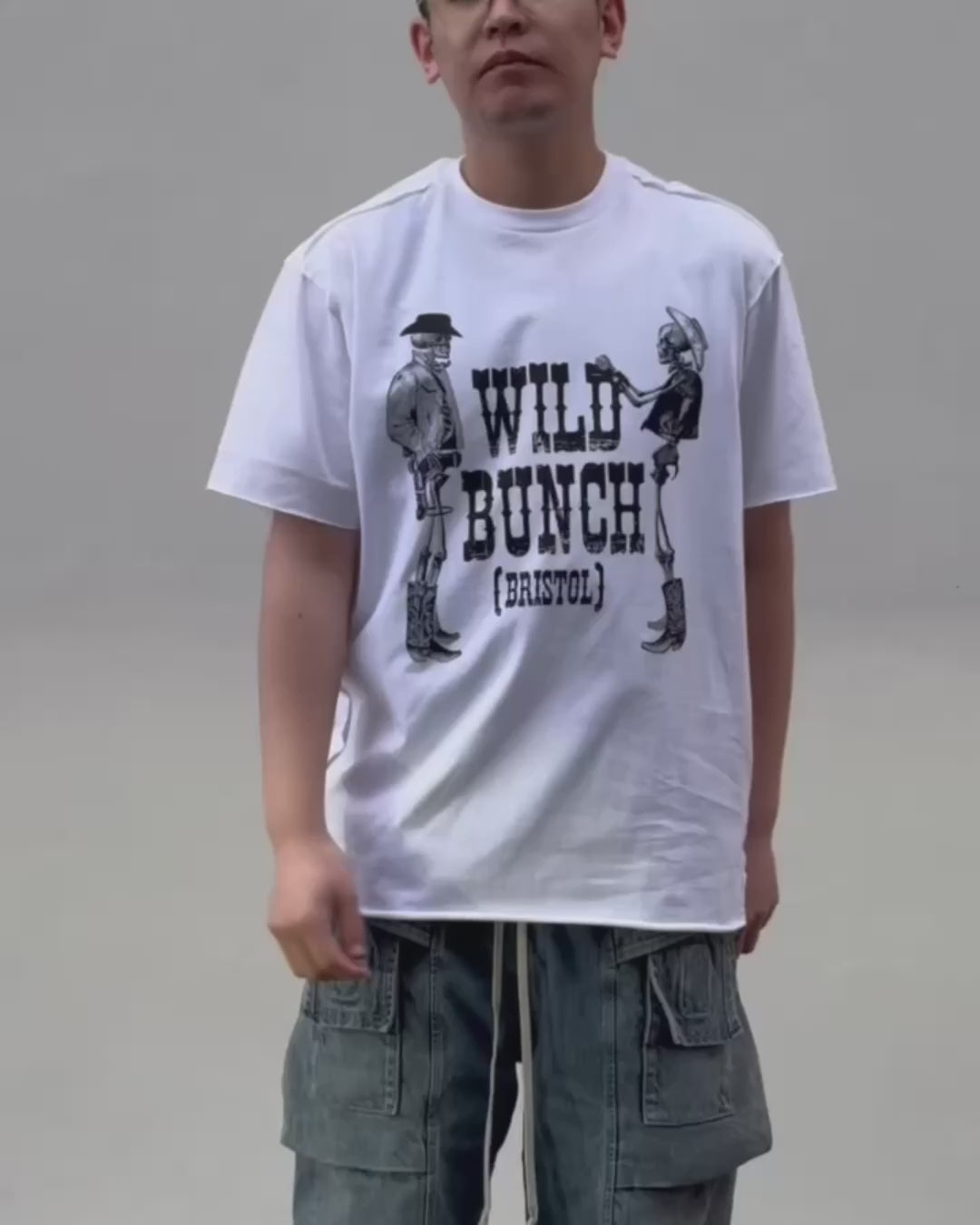 WILD BUNCH × AKA SIX × FRAGMENT / T-SHIRT -COWBOYS (TSWC01)