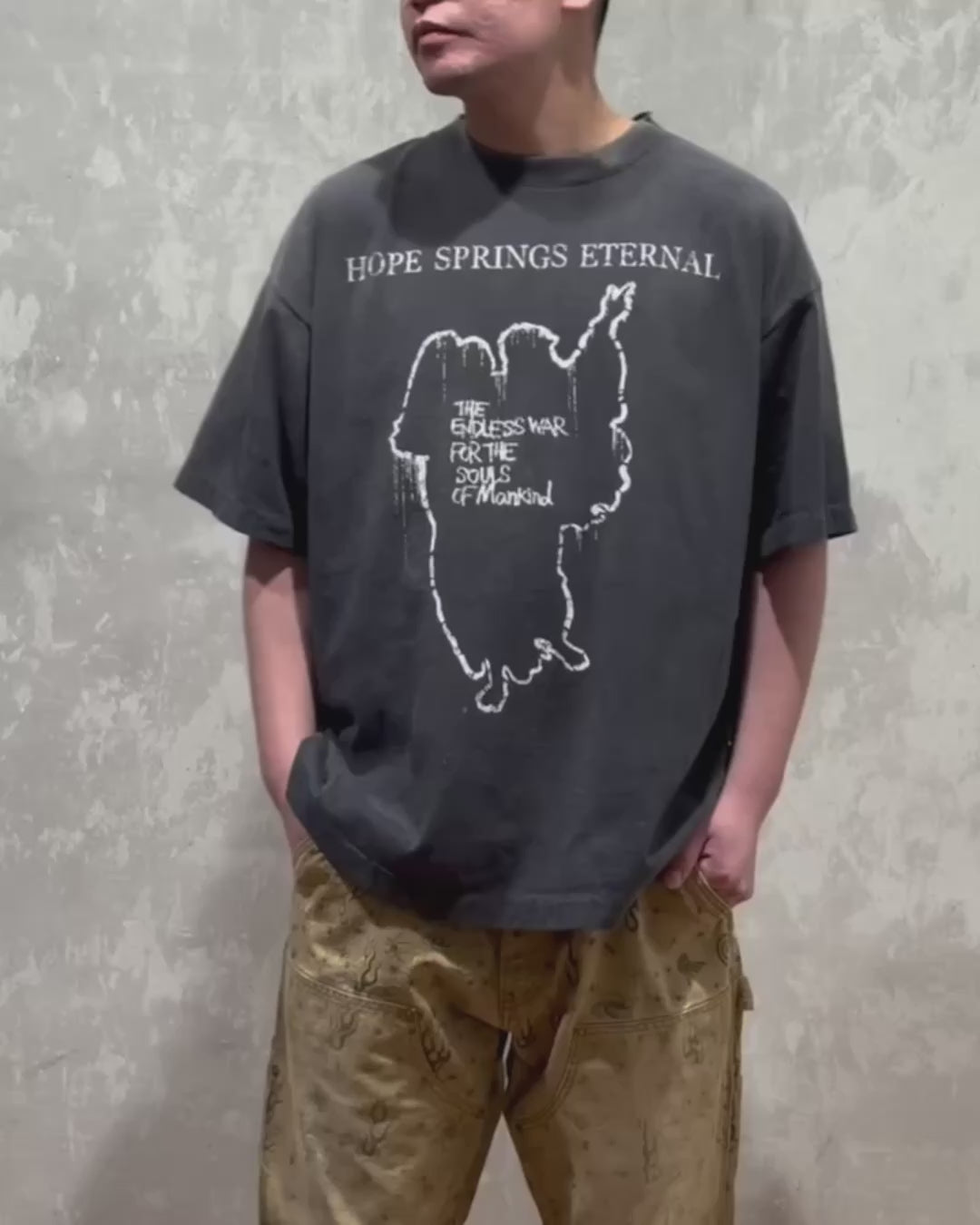 【SAINT MXXXXXX】HOPE SPRING ショートスリーブ Tシャツ SAINT M×××××× (セントマイケル) / SS TEE - HOPE SPRING |公式