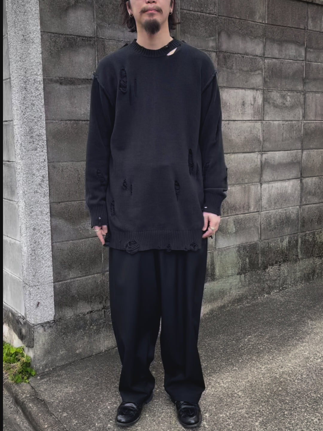 YOHJI YAMAMOTO の KNIT (HP-K14-098)