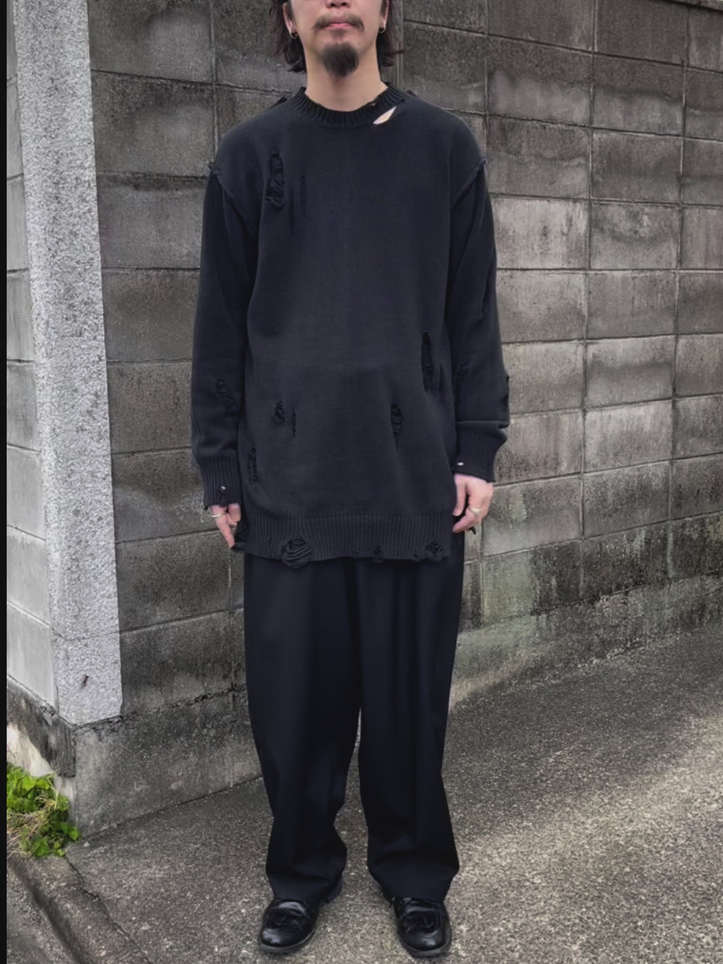 YOHJI YAMAMOTO の KNIT (HP-K14-098)