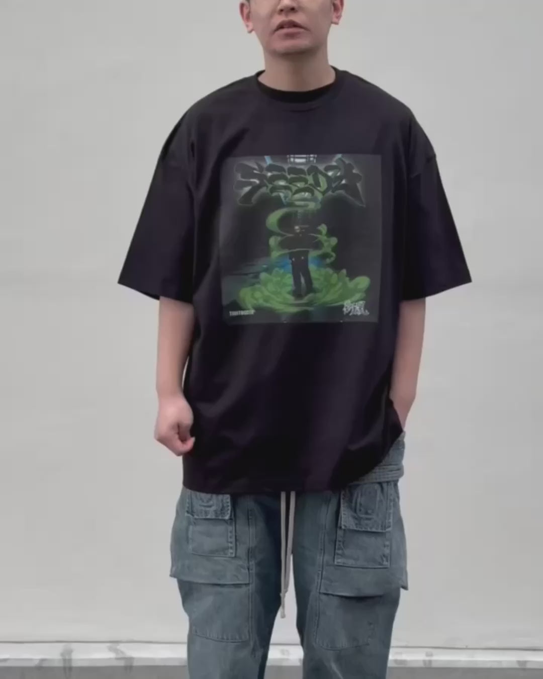 TIGHTBOOTH x SEEDA / MACHIKAZE T-SHIRT (FW25-RC03)