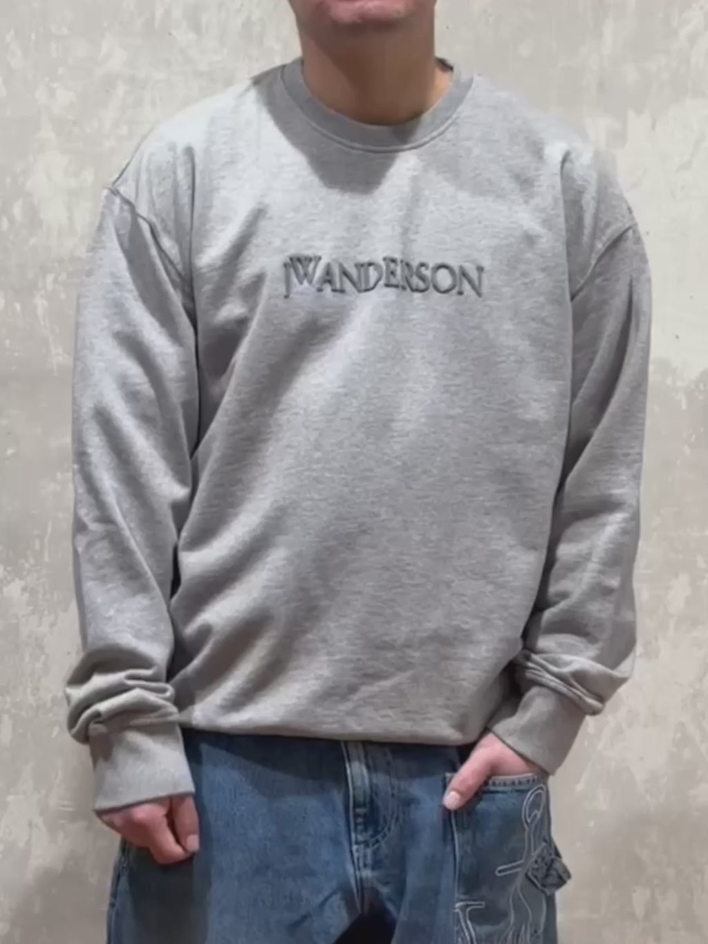 JW ANDERSON / ロゴエンブロイダリー スウェットシャツ (953-40039001)