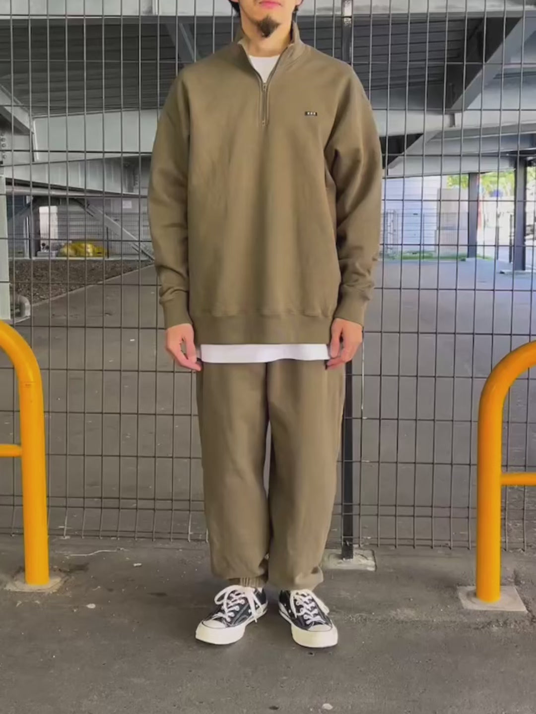 GOD SELECTION XXX(ゴッドセレクショントリプルエックス) / HALF ZIP
