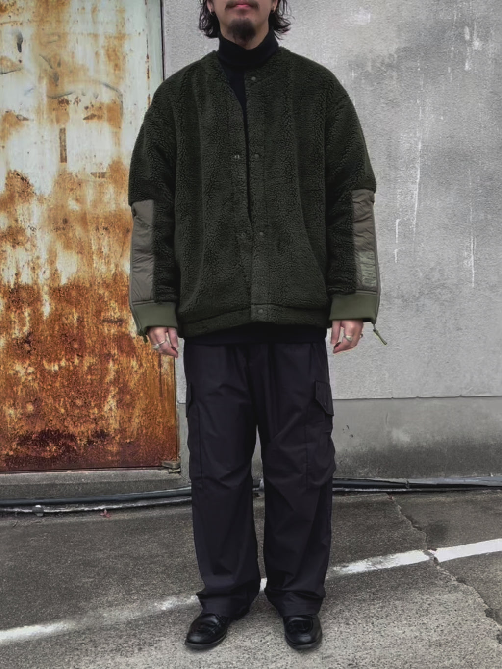 N.HOOLYWOOD TEST PRODUCT EXCHANGE SERVICE  の REVERSIBLE BLOUSON (9242-BL02-007)