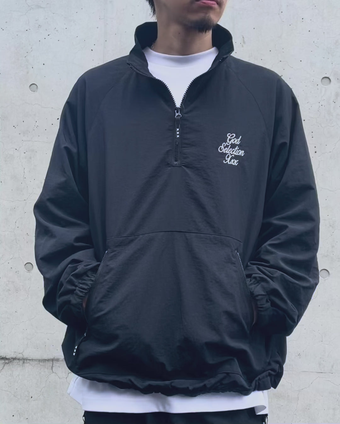 GOD SELECTION XXX(ゴッドセレクショントリプルエックス) / HALF ZIP