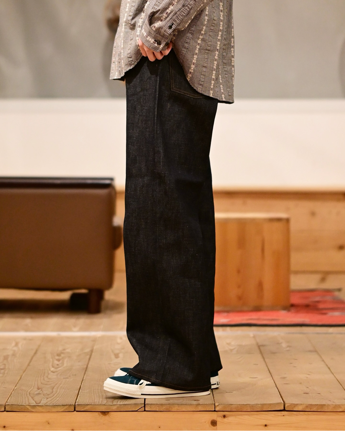 SUGARHILL / MODERN DENIM PANTS WIDE CUT (MODERN002)