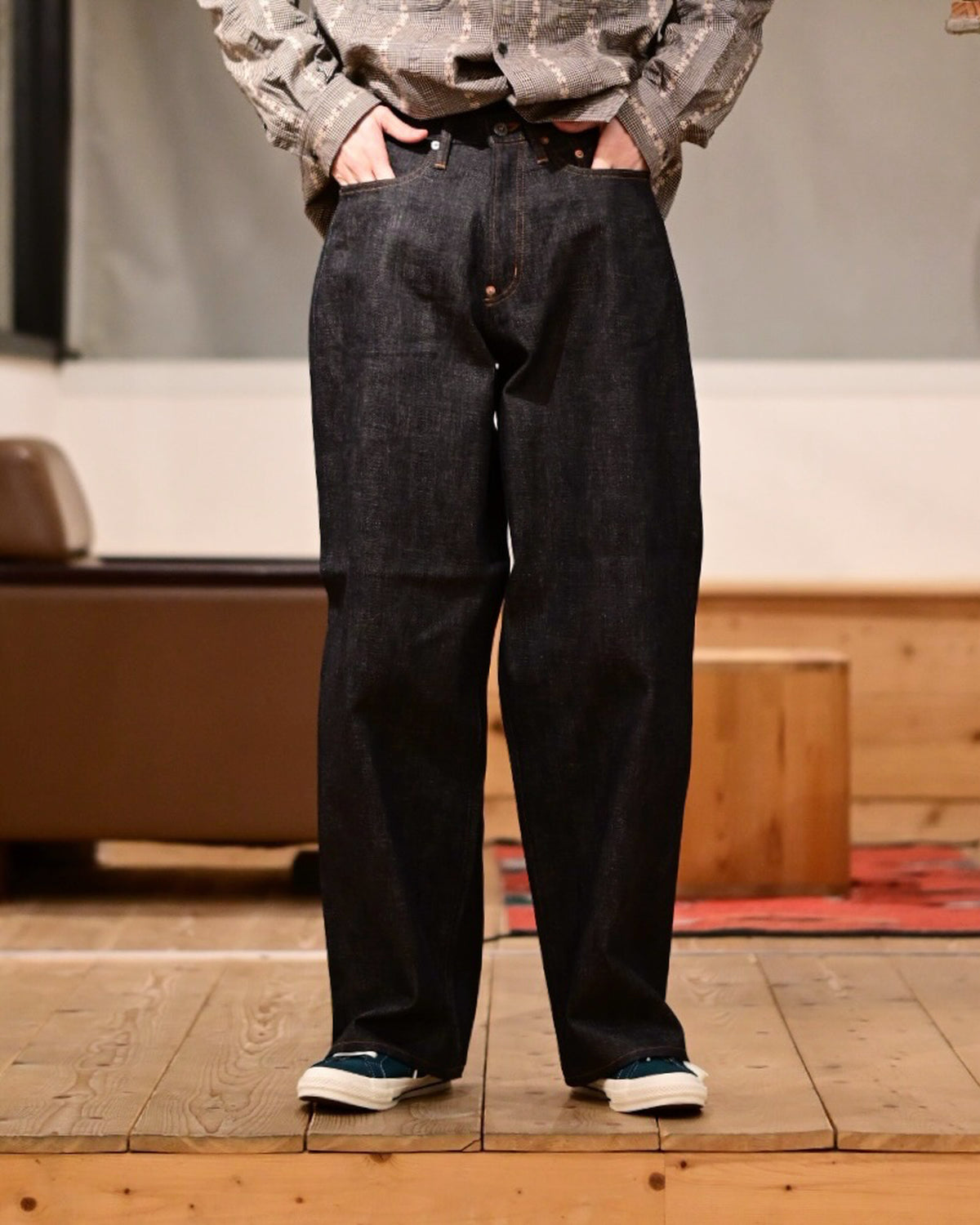 SUGARHILL / MODERN DENIM PANTS WIDE CUT (MODERN002)