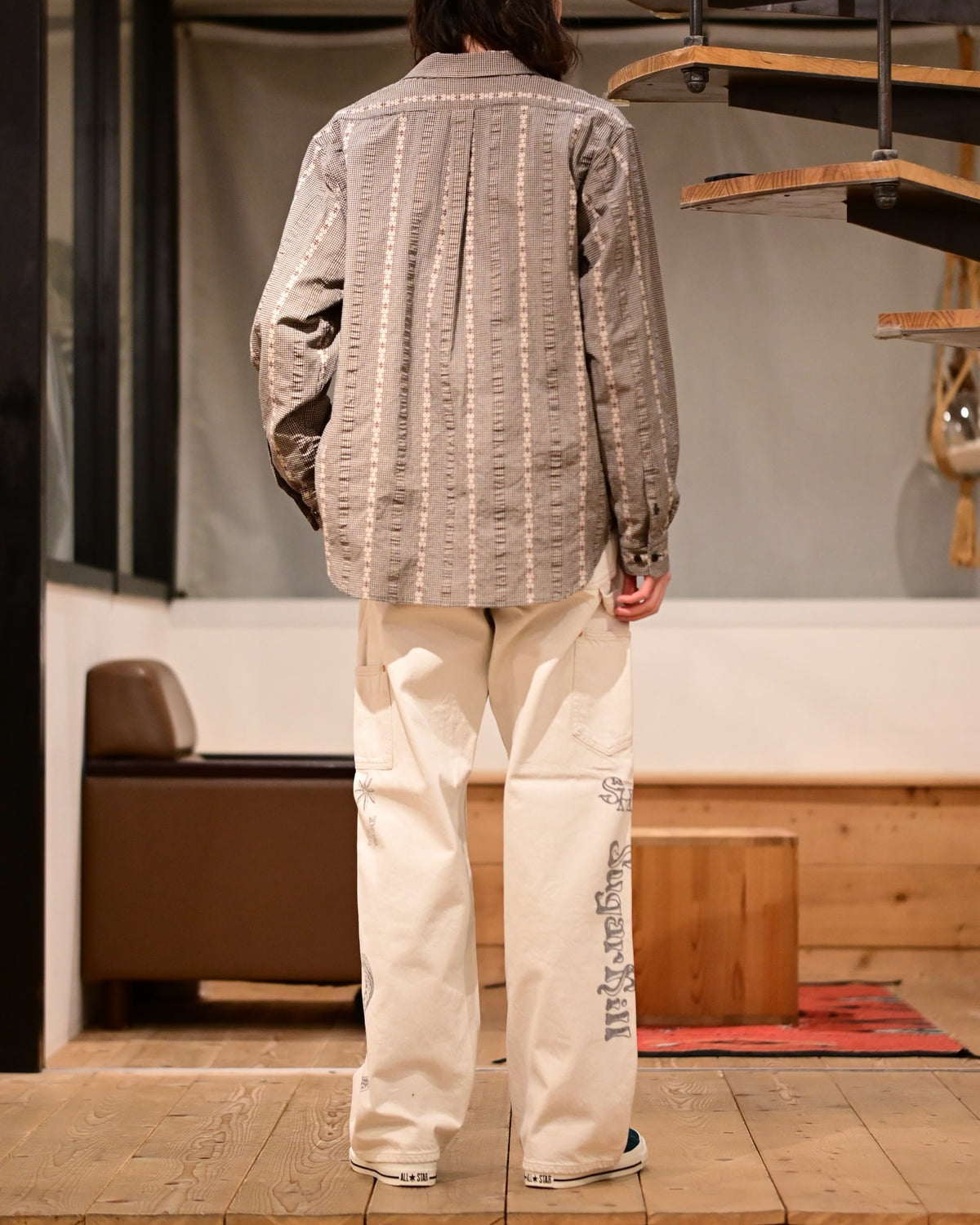 SUGARHILL × TATTOO STUDIO YAMADA / TATTOO FLASH PRINT MODERN DENIM PAINTER (26440417)