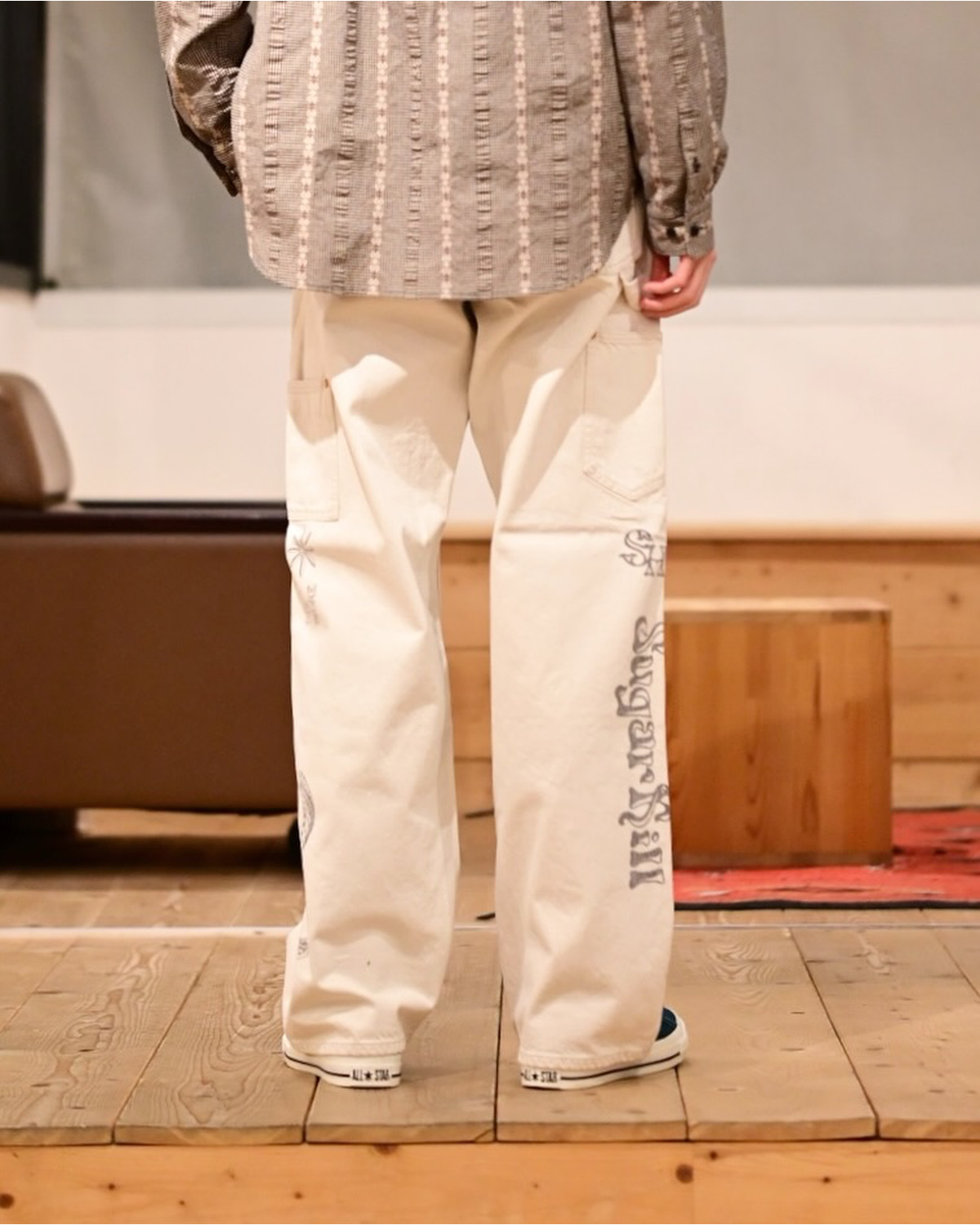 SUGARHILL × TATTOO STUDIO YAMADA / TATTOO FLASH PRINT MODERN DENIM PAINTER (26440417)