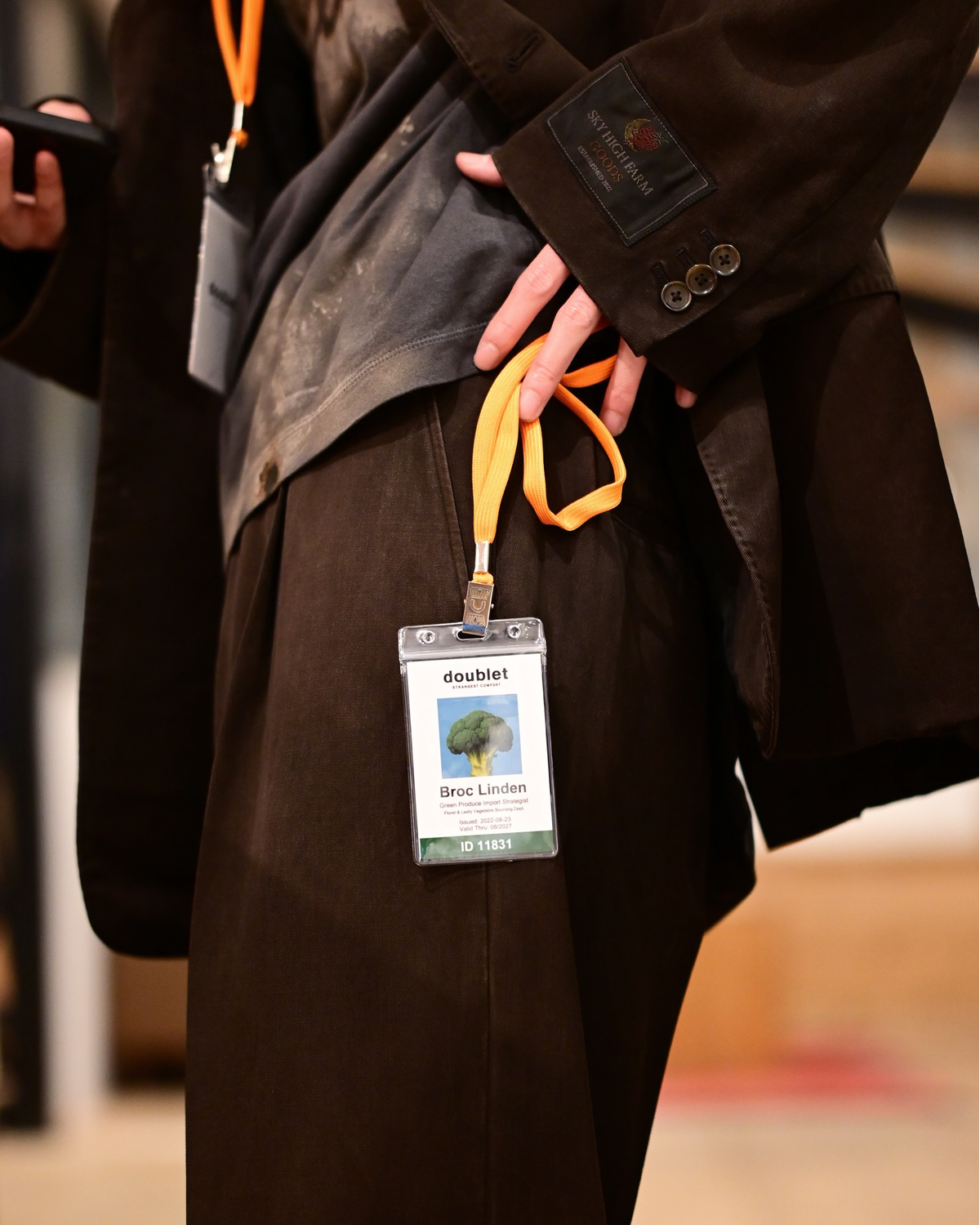 doublet / MUD-DYED WIDE TROUSER (26SS02PT339-1)