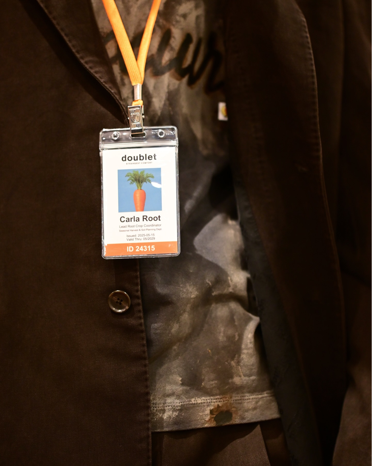 doublet / MUD-DYED TAILORED JACKET (26SS02JK77-1)