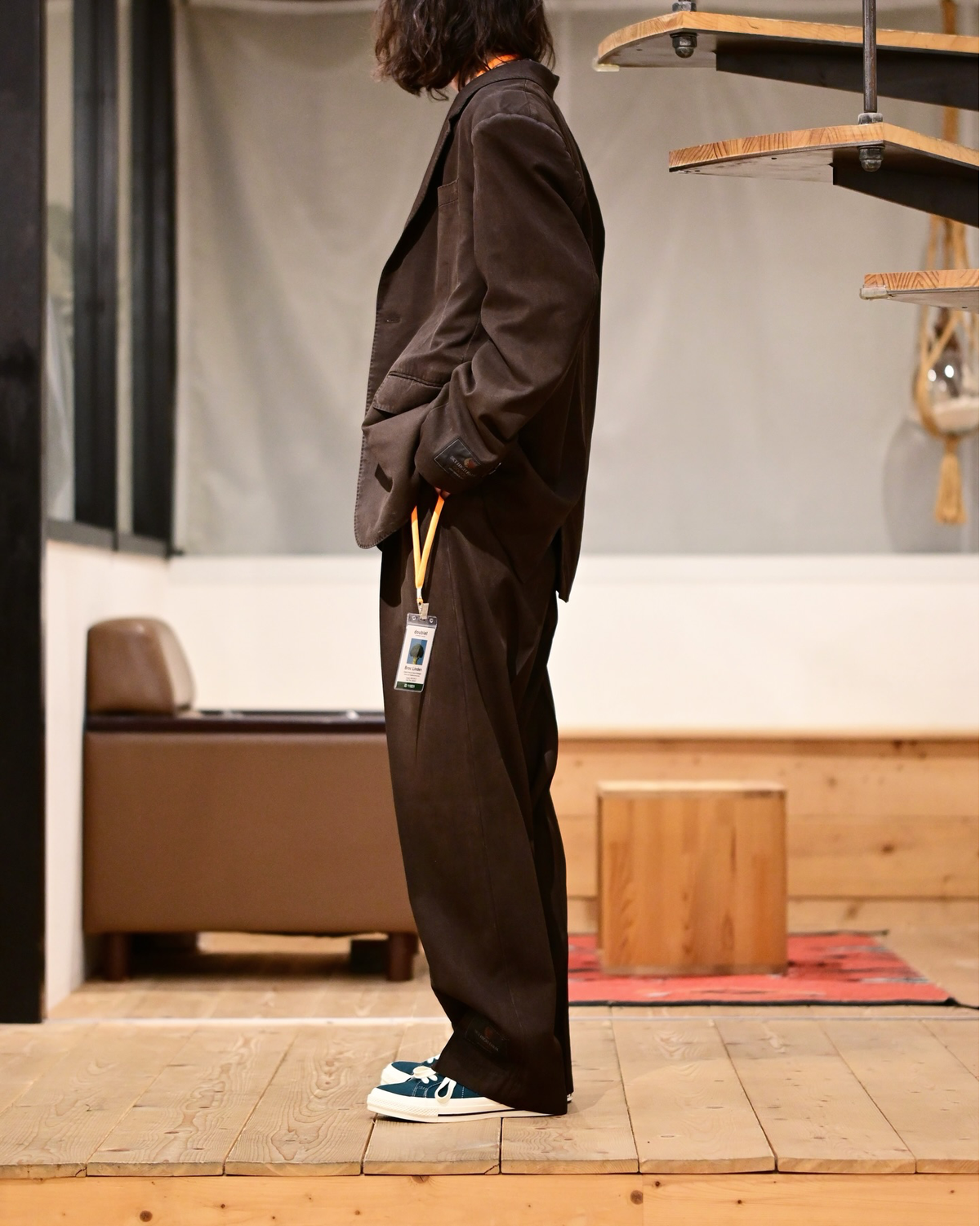 doublet / MUD-DYED WIDE TROUSER (26SS02PT339-1)