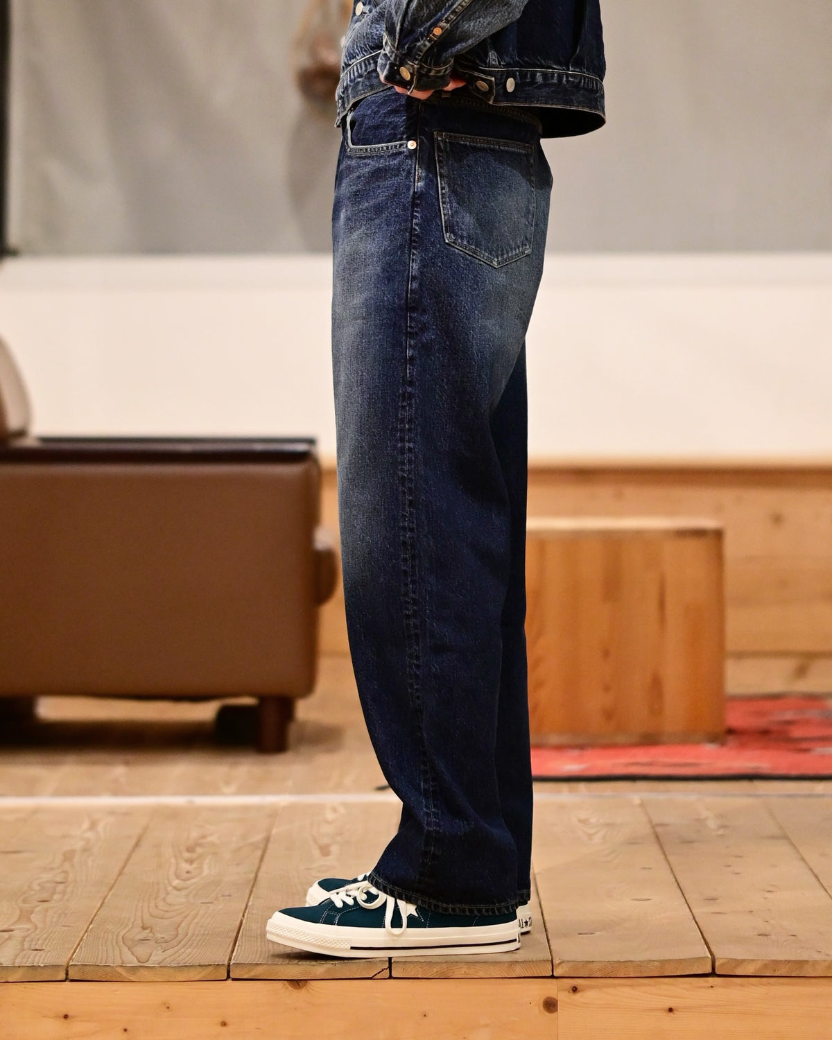 blurhmsROOTSTOCK / 13.5oz Denim Pants Narrow (bROOTS24F10S26USD)