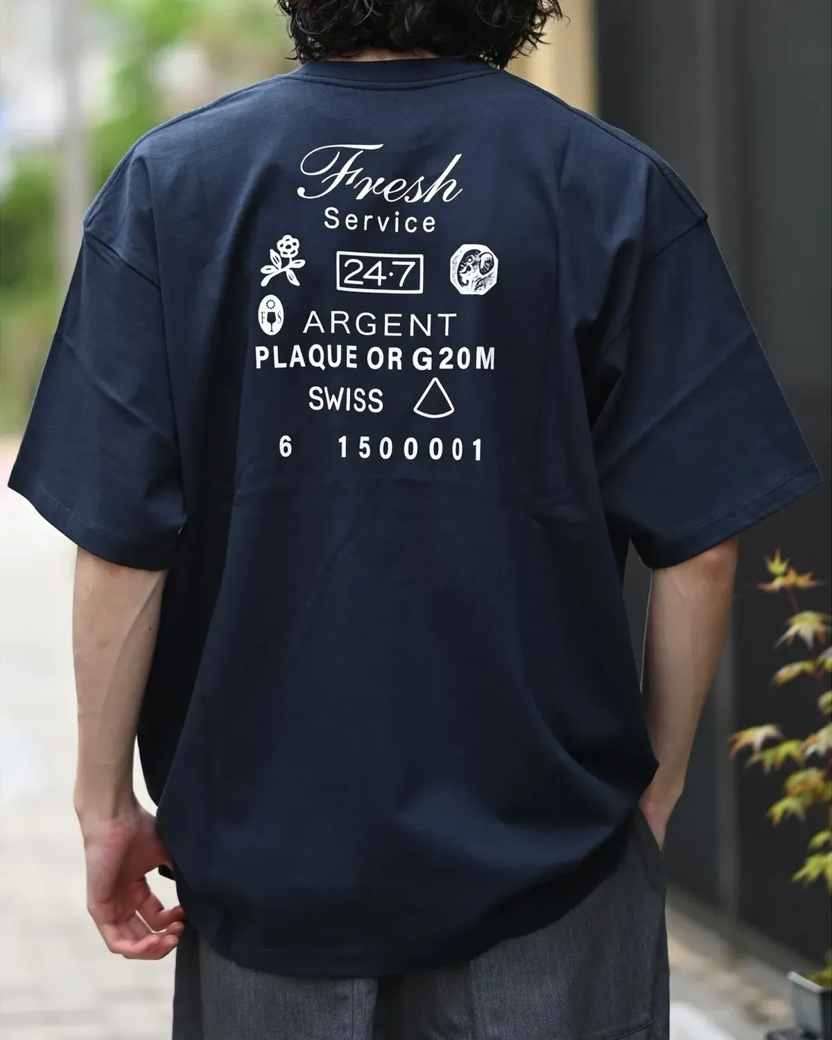 FreshService / CORPORATE PRINTED S/S TEE "TIMEPIECE" (FSC261-70151)