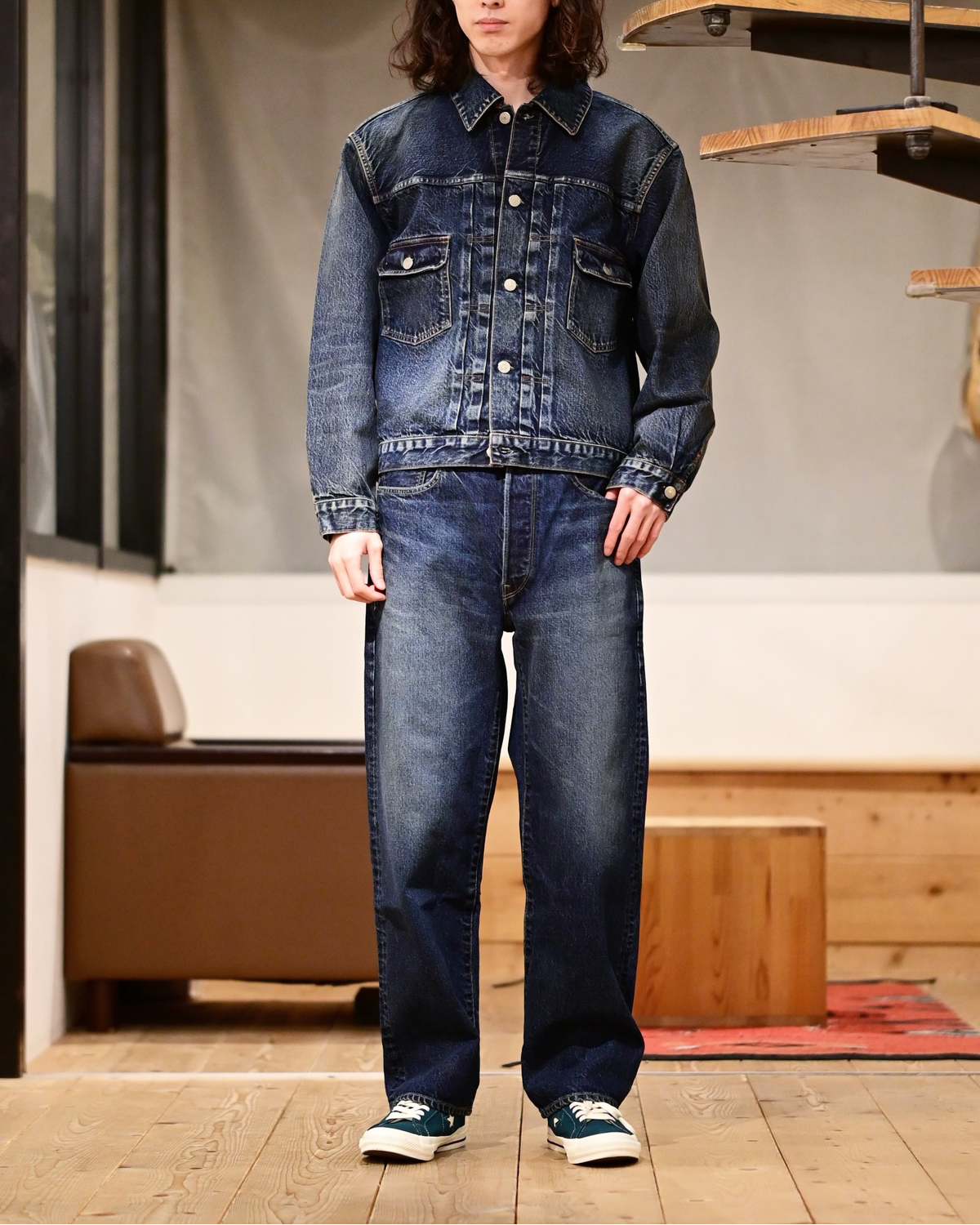 blurhmsROOTSTOCK / 13.5oz 2nd Type Denim Jacket (bROOTS26S10USD)