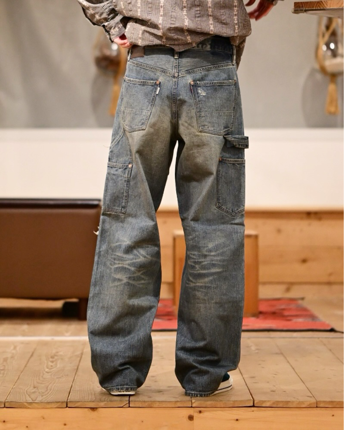 SUGARHILL / DISTRESSED MODERN DENIM PAINTER (26440433)