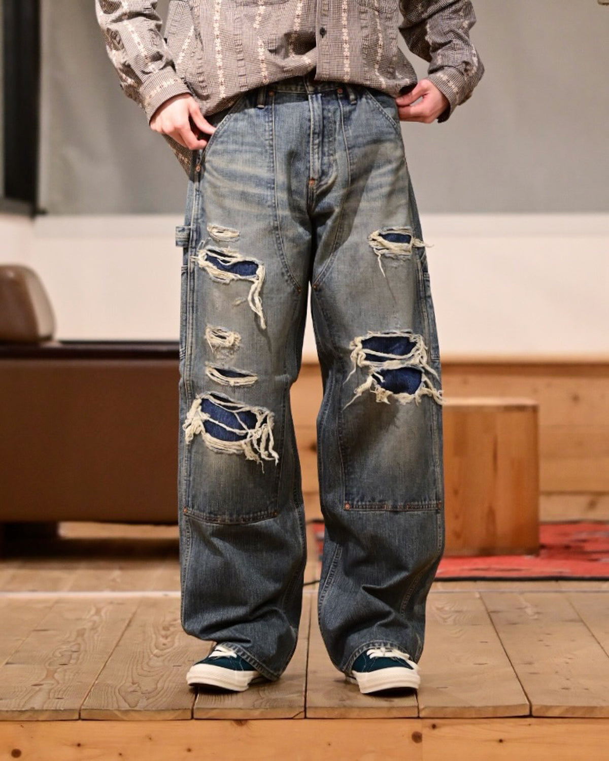 SUGARHILL / DISTRESSED MODERN DENIM PAINTER (26440433)