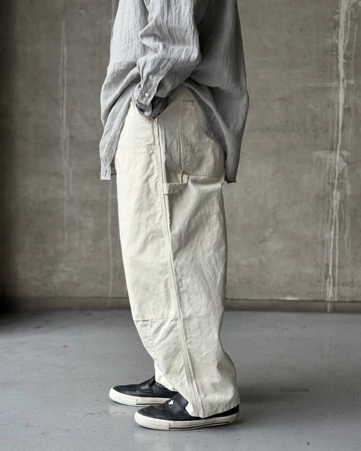 is-ness / Double-Knee Balloon Painter Pants (26SS_12_1008SSBALOONPT01)