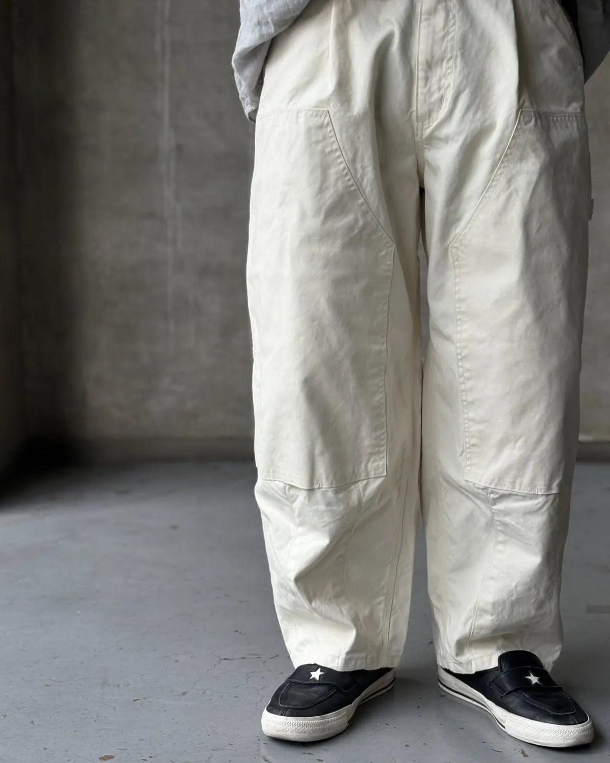 is-ness / Double-Knee Balloon Painter Pants (26SS_12_1008SSBALOONPT01)