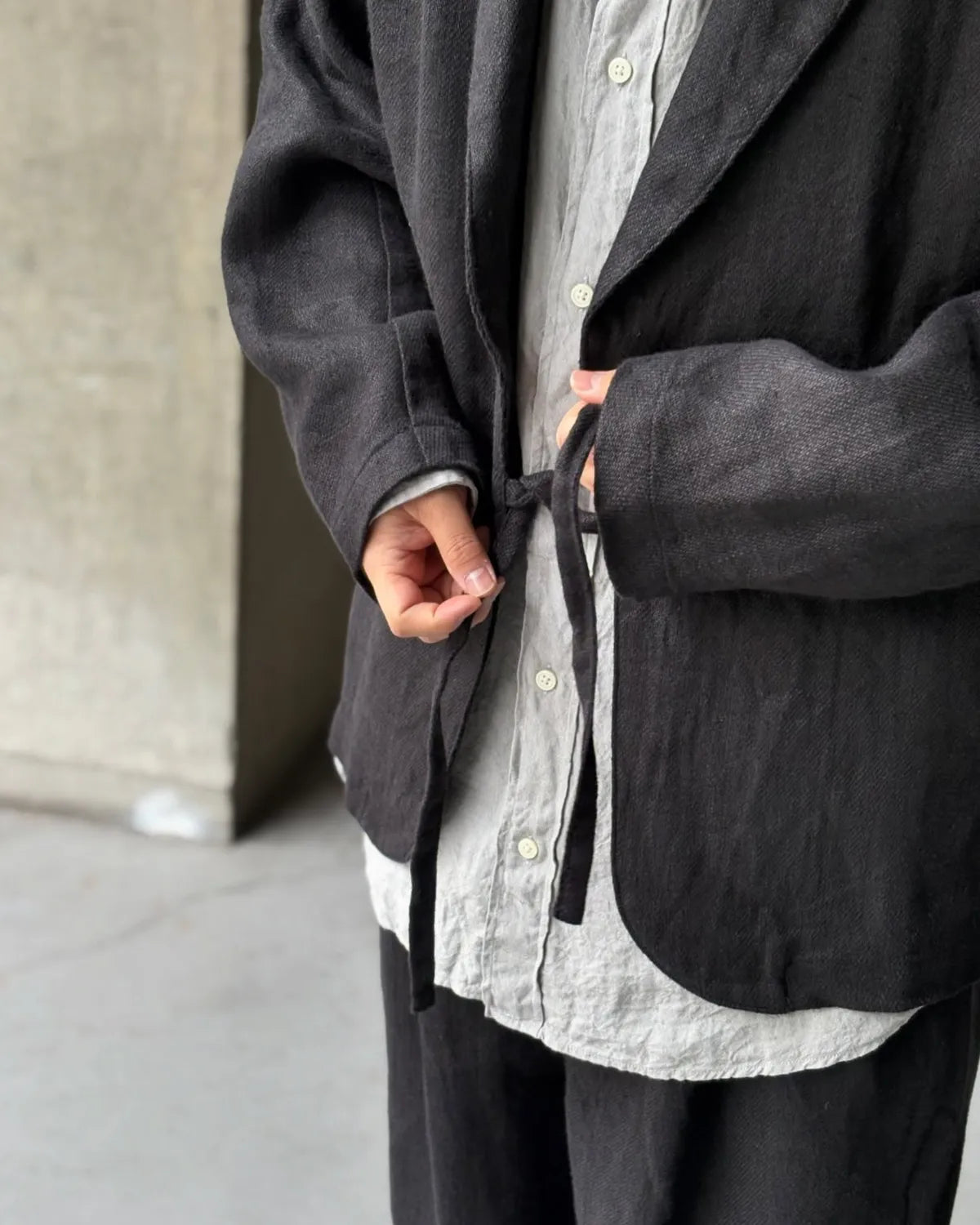 is-ness / Linen Relax Jacket (26SS_17_1008SSJK05)