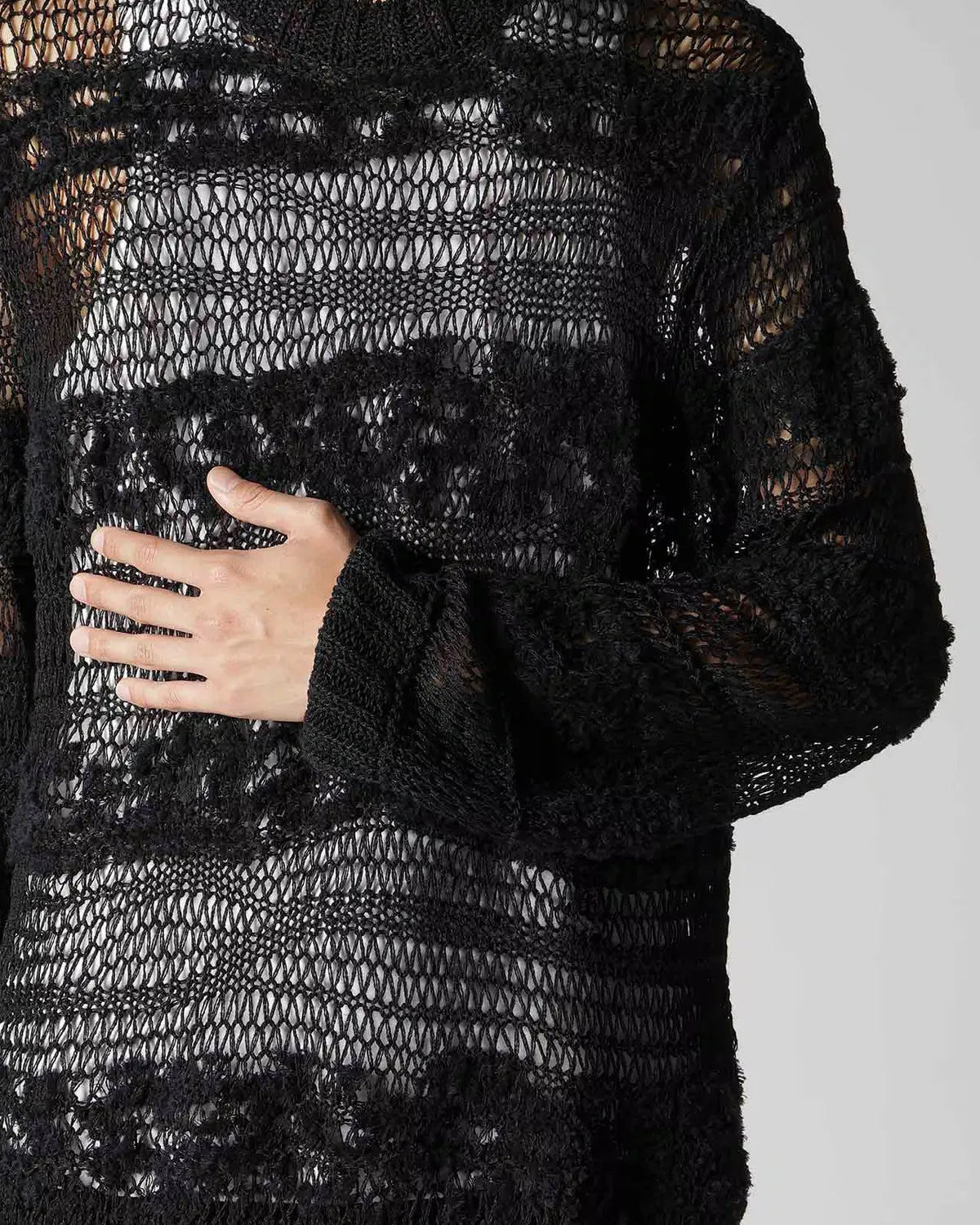 YOHJI YAMAMOTO / KNIT (HK-K12-377-1)